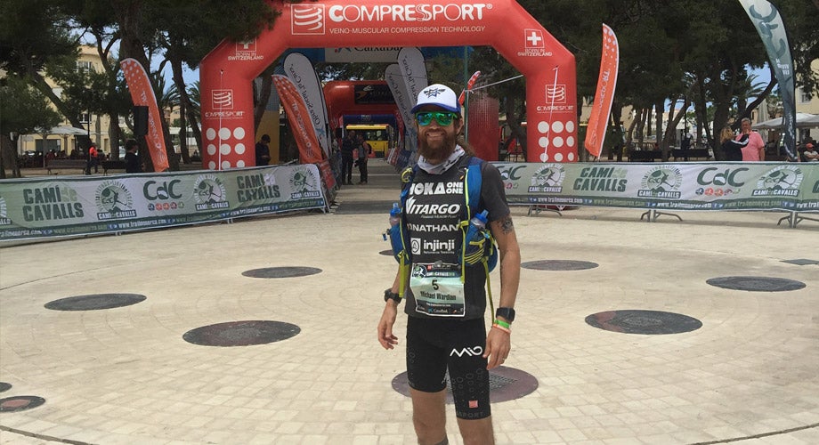 Mike Wardian trail run