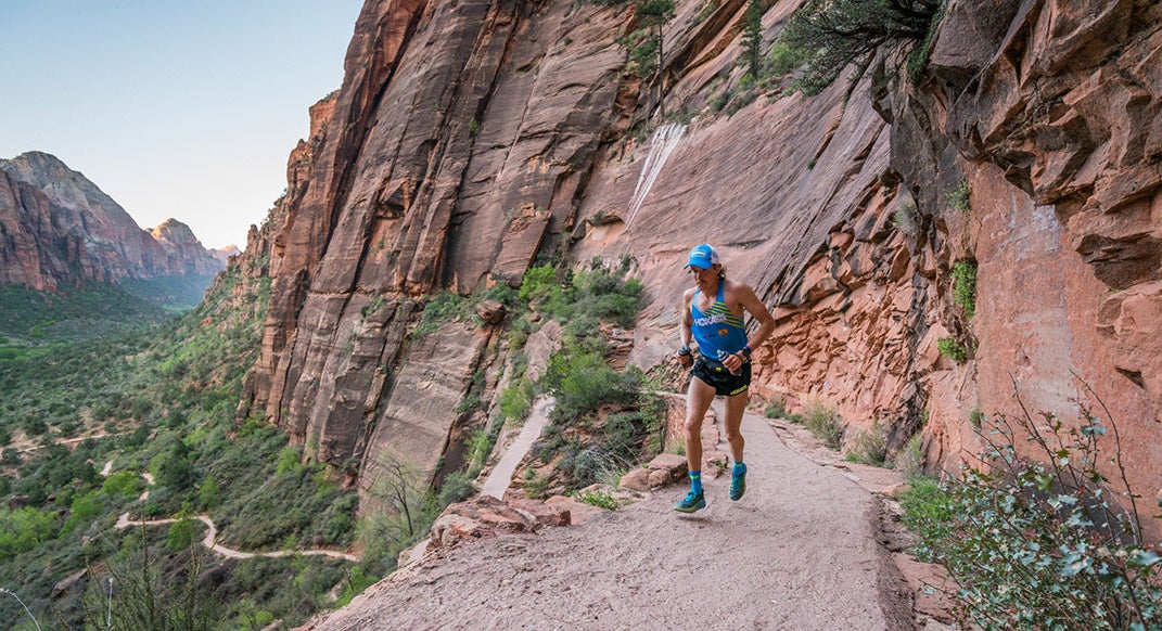 Hayden hawkes zion traverse fkt