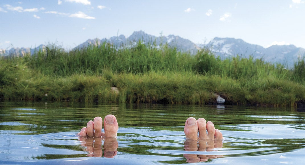 Running in the White Clouds Wilderness