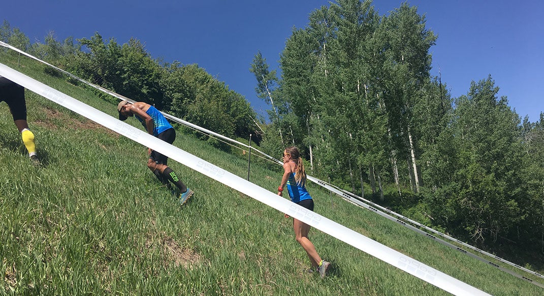 Joseph Gray and Anna Mae Flynn charging up Pepi's Face Off