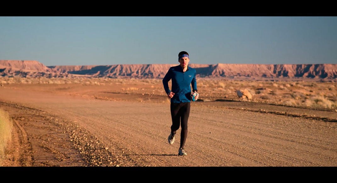 Shaun Martin, in the desert of Arizona