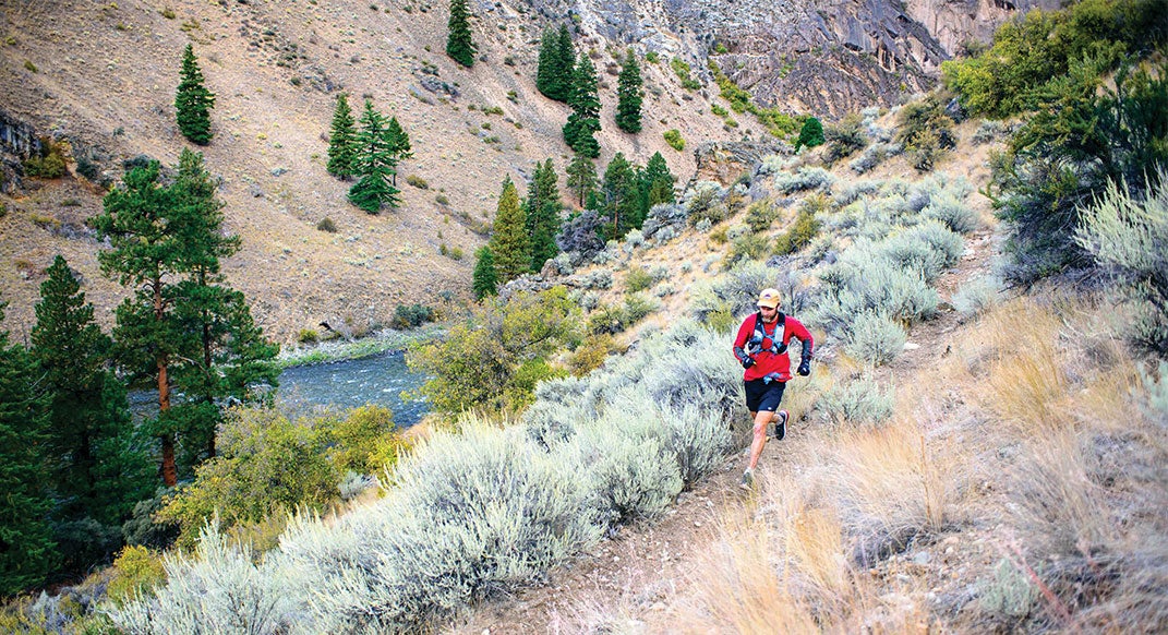 trail running river