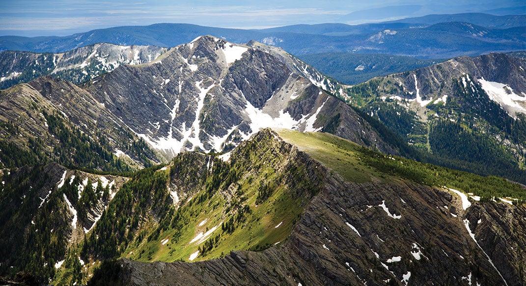 The Anaconda-Pintler section of the Continental Divide Trail holds the “Pintler Perverse” challenge. Photo by Nelson Kenter.