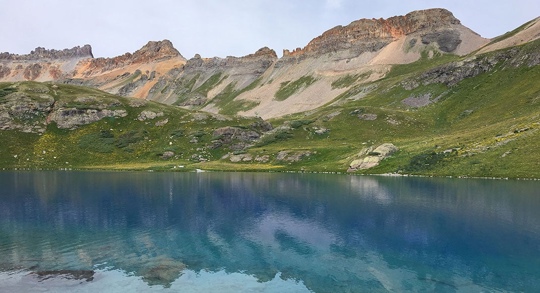 One of the stellar views from the Hardrock course. Photo by Megan Janssen.