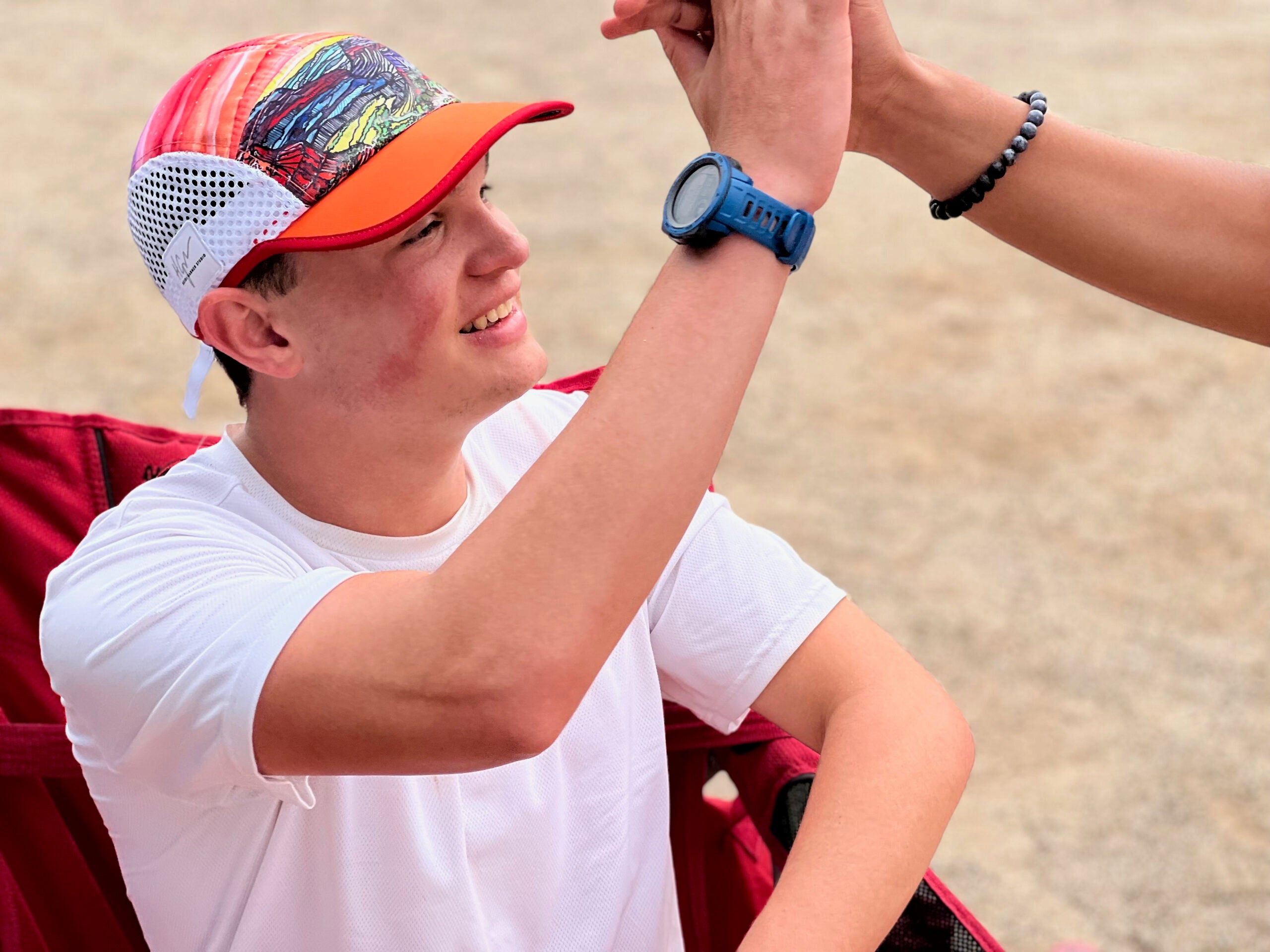 runner with autism finishes 100 miler