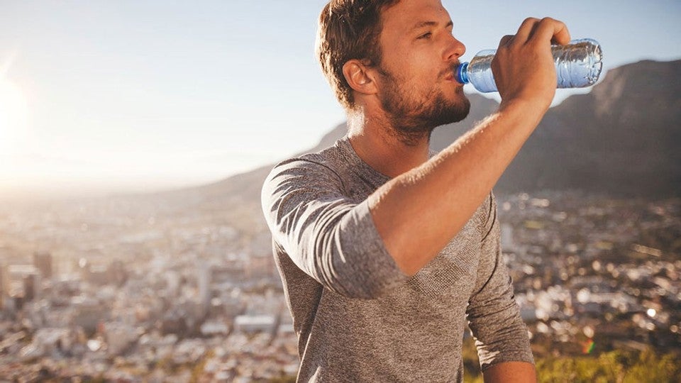 single use plastic and trail running