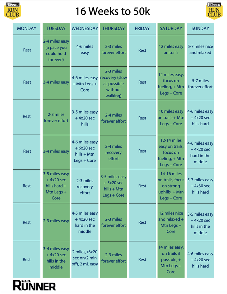 run club plan page 1