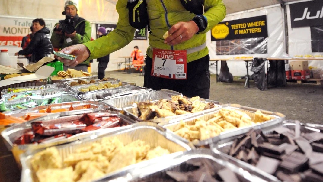 utmb aid station