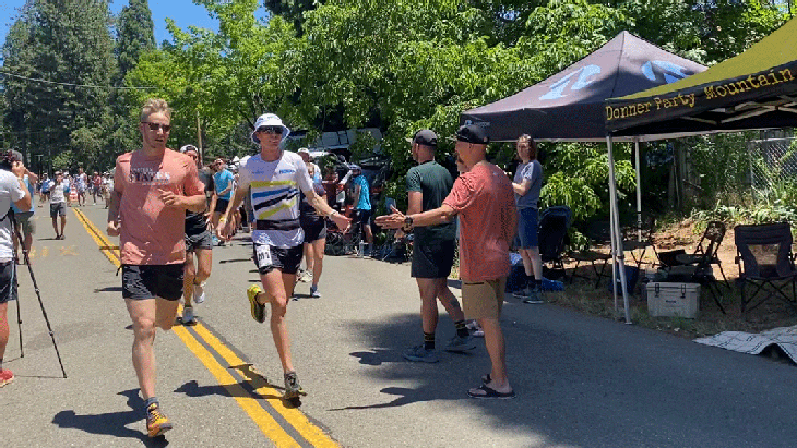 Jim Walmsley Western States Foresthill