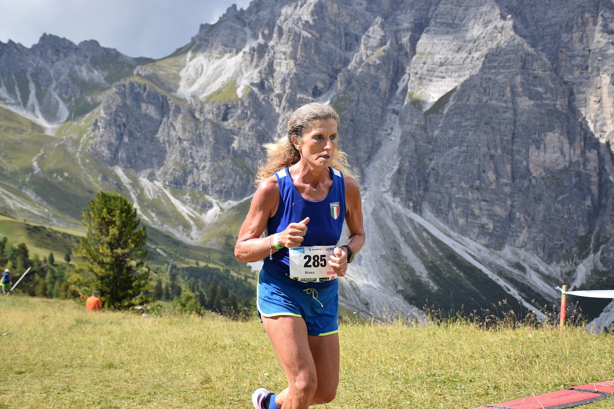 Nives Carobbio at 2021 World Masters Mountain Running Championships