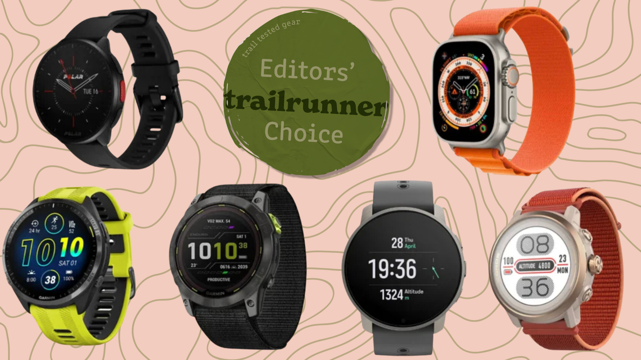 best smart watches trail and ultra running