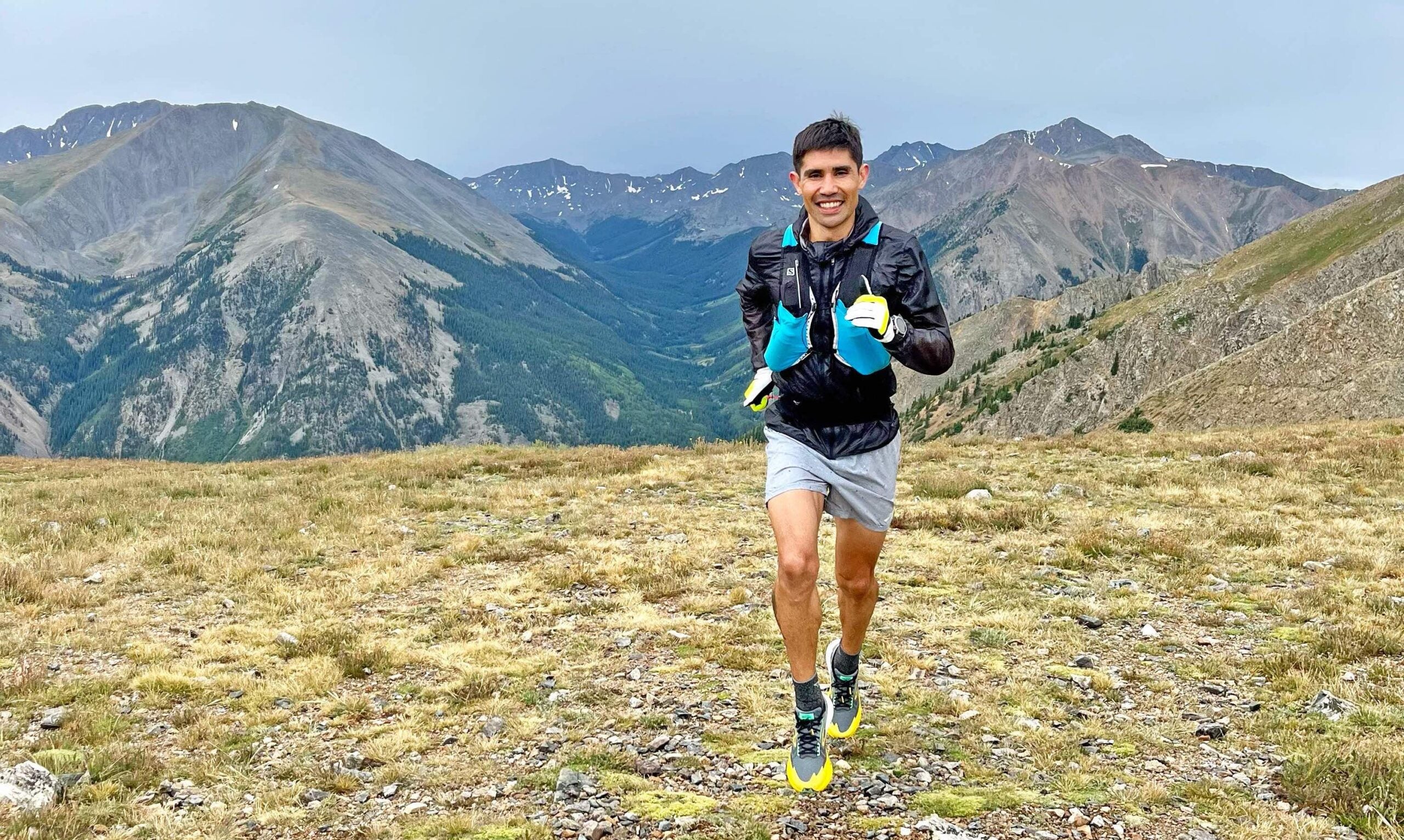 Mario Mendoza training for the Leadville 100